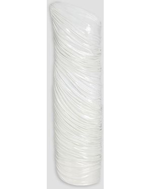 Norma Kamali Diana One-Shoulder Ruched Metallic Stretch-Jersey Gown - White