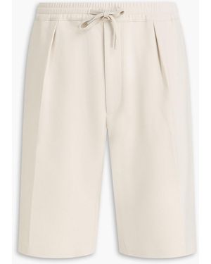 Sandro Stretch-Jersey Drawstring Shorts - White