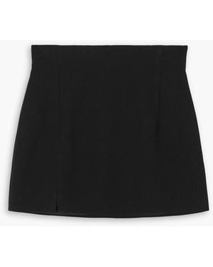 Monot Crepe Mini Skirt - Black