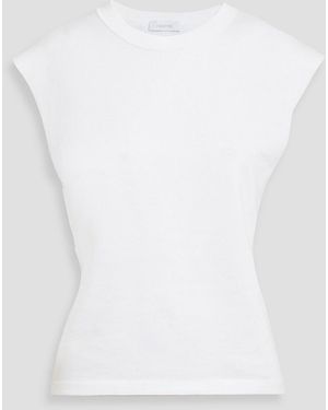 Rabanne Cotton-Jersey Top - White