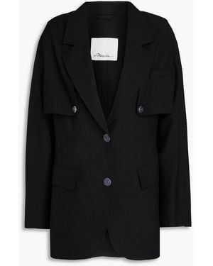 3.1 Phillip Lim Wool-blend Blazer - Black