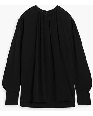 TOTEME Crepon Top - Black