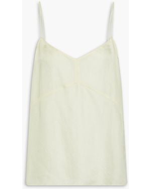 Tibi Satin Camisole - Yellow