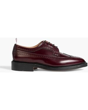 Thom Browne Leather Brogues - Purple