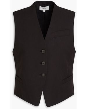 Vince -blendtm Twill Vest - Black
