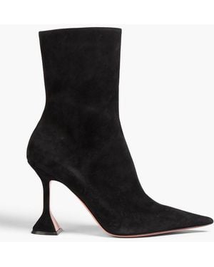 AMINA MUADDI Giorgia Studded Ankle Boots - Black