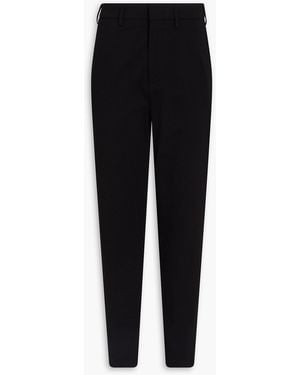 dunhill Karottenhose aus jersey - Schwarz