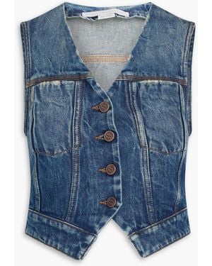 Stella McCartney Denim Vest - Blue