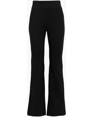Nicholas Stretch-Ponte Flared Pants - Black