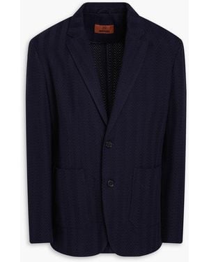 Missoni Cotton-blend Blazer - Blue