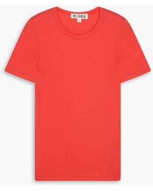 ÉTERNE Cotton And Modal-Blend Jersey T-Shirt - Red