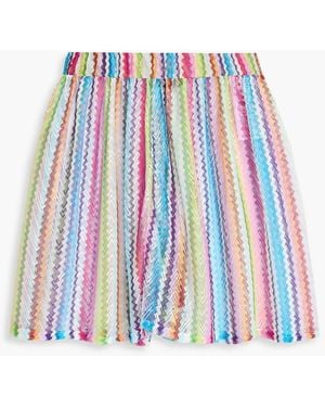 Missoni Shorts aus häkelstrick - Weiß