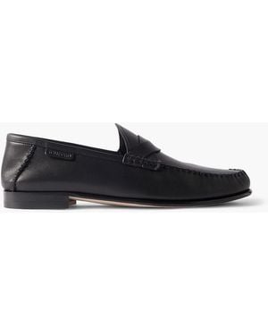 Tom Ford Ripley Leather Loafers - Black