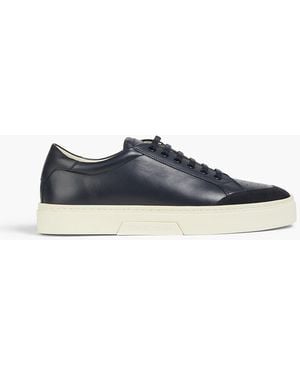 Giorgio Armani Sneakers aus leder - Blau