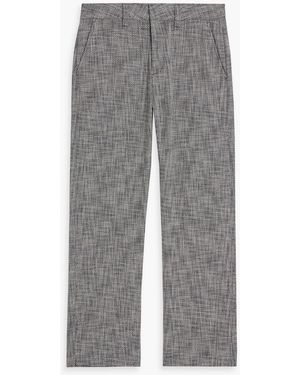 Rag & Bone Haydon Cotton-Blend Tweed Pants - Gray