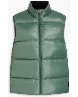 Holzweiler Quilted Shell Down Vest - Green