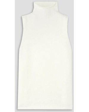 Proenza Schouler Lily Knitted Turtleneck Vest - Natural