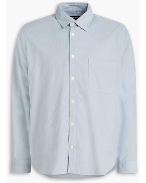 Frescobol Carioca Telles Cotton-Corduroy Shirt - Blue
