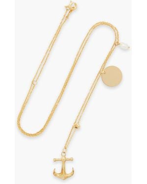 Zimmermann Gold-tone Faux Pearl Necklace - White