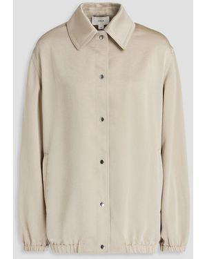 Vince Satin Jacket - Natural