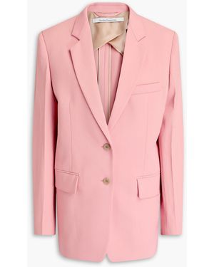 Another Tomorrow Twill Blazer - Pink