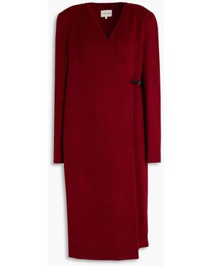Loulou de Saison Banie Wool And Cashmere-Blend Coat - Red