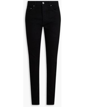 Amiri Skinny-Fit Distressed Denim Jeans - Black