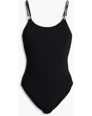Sandro Body aus jersey mit verzierung - Schwarz