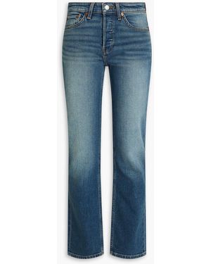 RE/DONE & PAM Anderson tief sitzende jeans mit schmalem bein - Blau