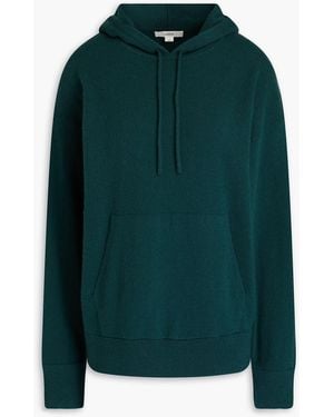 Vince Wool-Blend Hoodie - Green