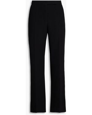 Tory Burch Crepe Bootcut Trousers - Black