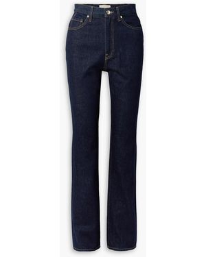 Ulla Johnson The Agnes High-rise Straight-leg Jeans - Blue