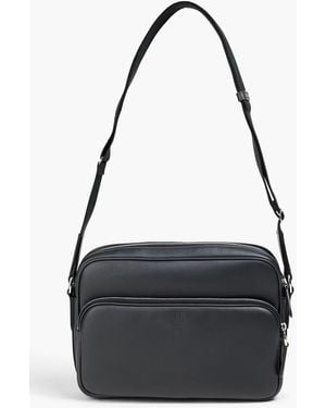 dunhill Hampstead messenger bag aus leder - Schwarz