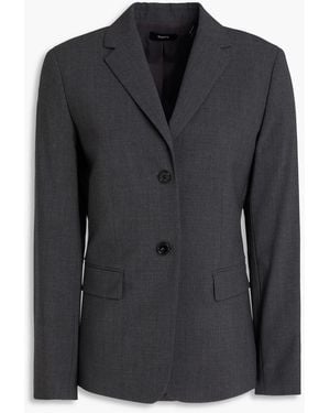 Theory Blazer aus crêpe aus einer wollmischung - Schwarz
