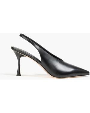 STUDIO AMELIA Slingback-pumps "spazalotto" aus glanzleder - Schwarz