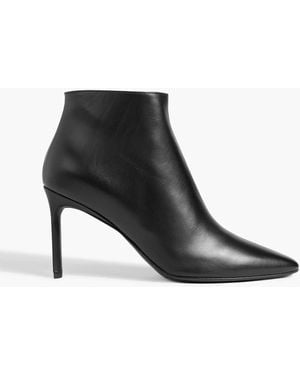 Co. Leather Ankle Boots - Black