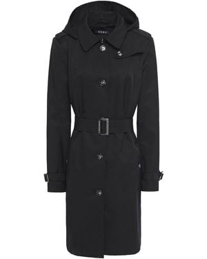 DKNY Shell Trench Coat - Black