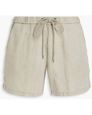 James Perse Leinenshorts - Weiß