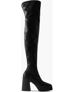 Stella McCartney Skyla Platform Over-the-knee Boots - Black