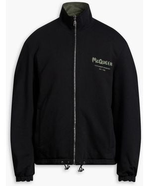 McQueen Reversible Cotton Jacket - Black