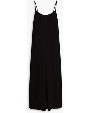 A.Emery Ida Gauze Midi Dress - Black