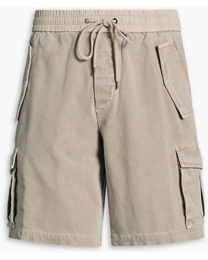 James Perse Denim Cargo Shorts - Natural