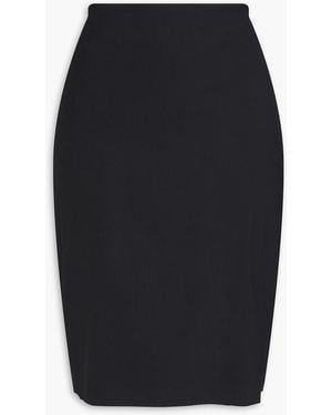 Theory Wool-blend Pencil Skirt - Blue