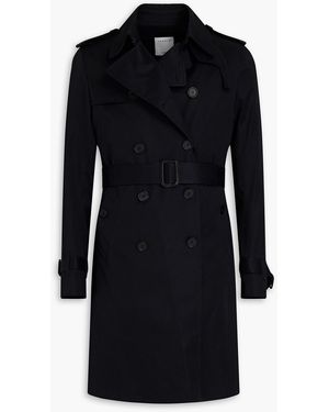 Sandro Cotton-gabardine Trench Coat - Black