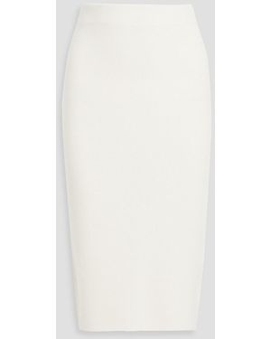 arch4 Honey Cashmere Skirt - White