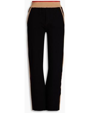 CORDOVA Apres Sport Merino Wool-blend Track Trousers - Black