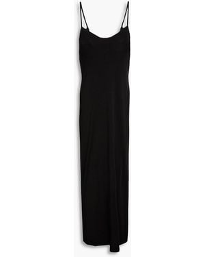 Galvan London Jersey Maxi Dress - Black