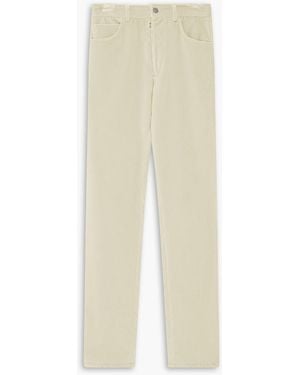 MM6 by Maison Martin Margiela Hose aus baumwollsamt - Natur