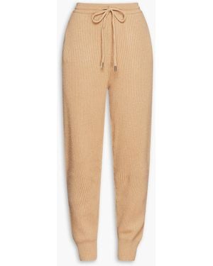 Jonathan Simkhai Track pants aus rippstrick - Natur