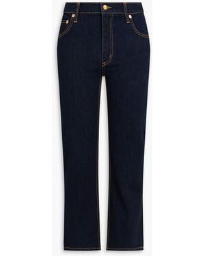 Tory Burch High-rise Kick-flare Jeans - Blue